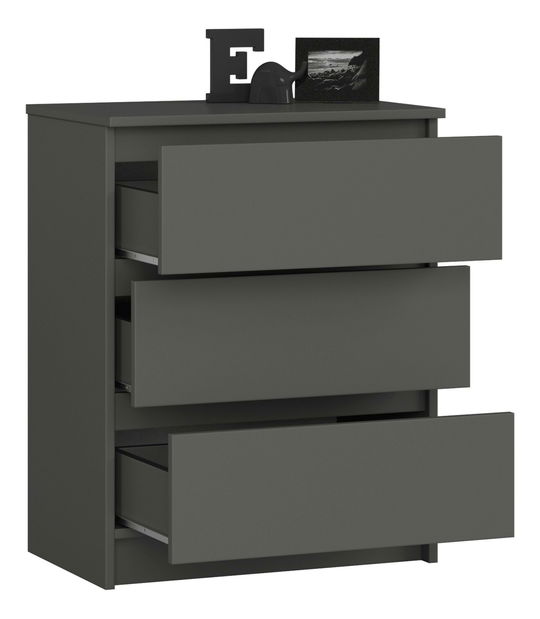 Komoda Kalista II (sivi grafit)