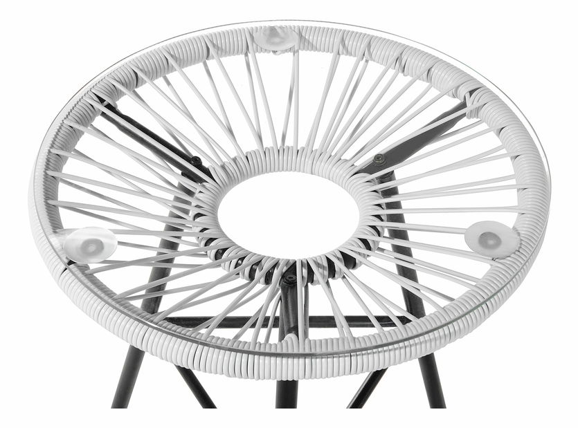 Záhradný set Alvarez (biela)