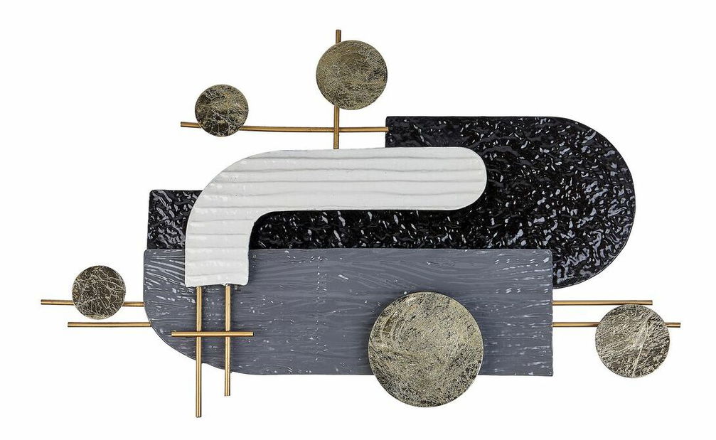 Fali dekoráció Lutza (fekete) *bazár