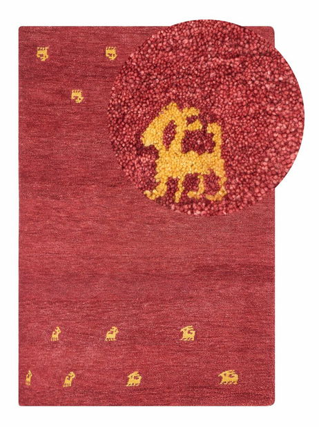 Koberec 200 x 300 cm Yarza (červená)