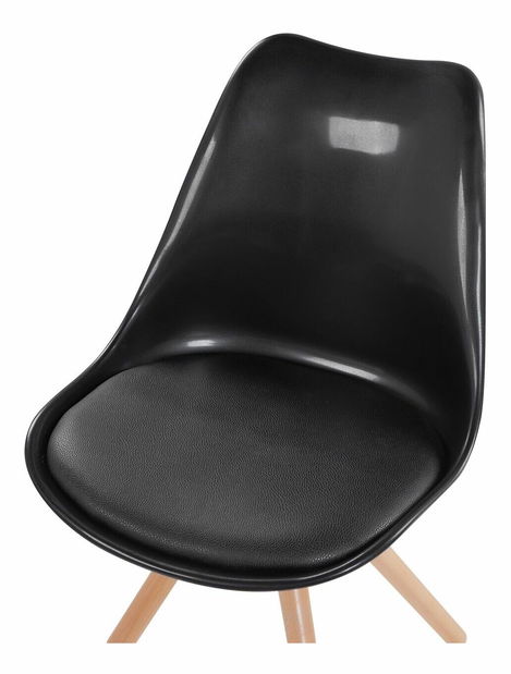 Jedálenská stolička Doha (čierna)