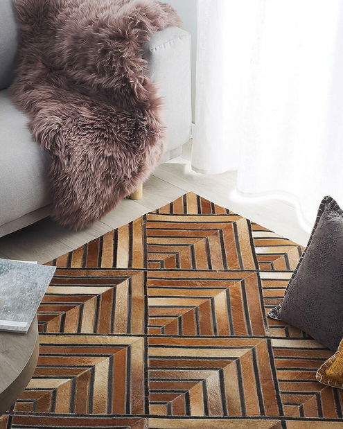 Koberec 160 x 230 cm TERAN (hnedá)