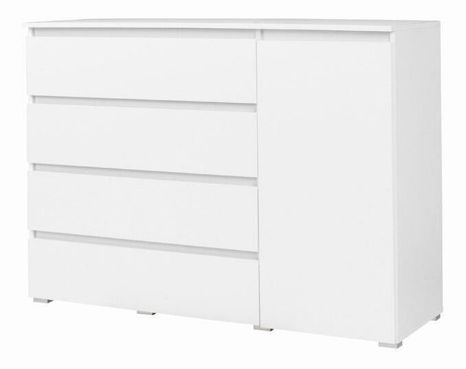 Komód Cortez C 5 (fehér)
