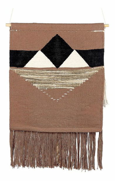 Nástenná dekorácia Dede (hnedá)