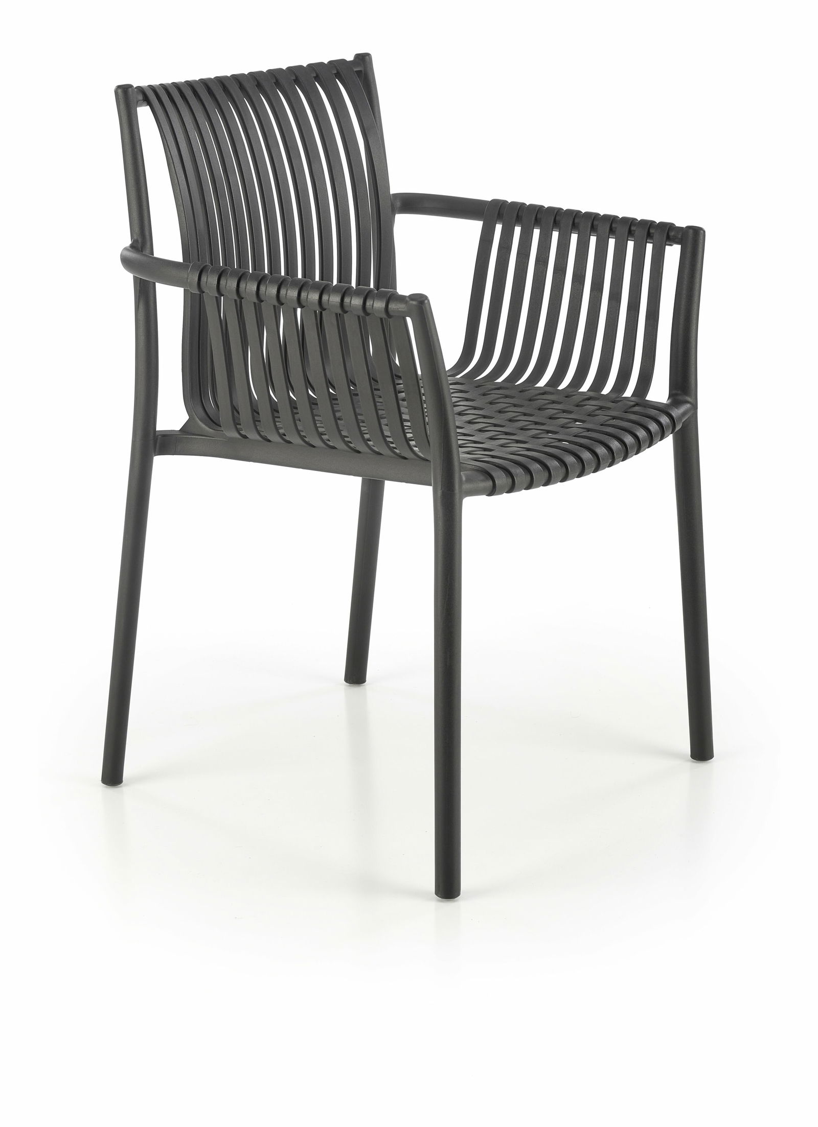 Záhradná stolička Karma K492 (čierna)