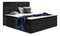 Franciaágy Boxspring 160 cm Irma 01 (fekete)
