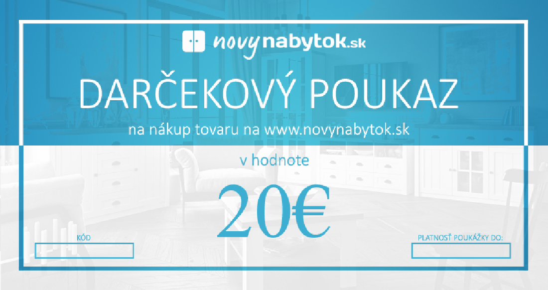 Darčekový poukaz v hodnote 20€