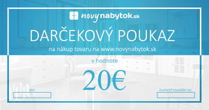Darčekový poukaz v hodnote 20€