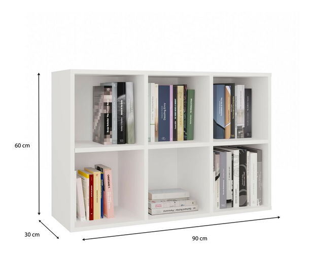 Regál Metros 1 (biela)