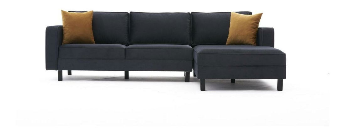 Sarokkanapé Kalen 1 (J) (antracit zamat)