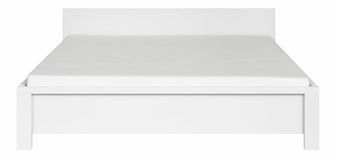 Franciaágy 160 cm Kasey LOZ/160 (fehér + matt fehér)