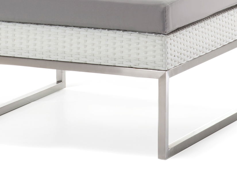 Set de ședere pentru grădină Carpi (alb)