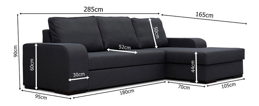 Rohová sedačka Fonda (ružová (P)