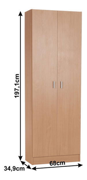 Ormarić za obuću (ormarić za cipele) Magnolia (bukva)