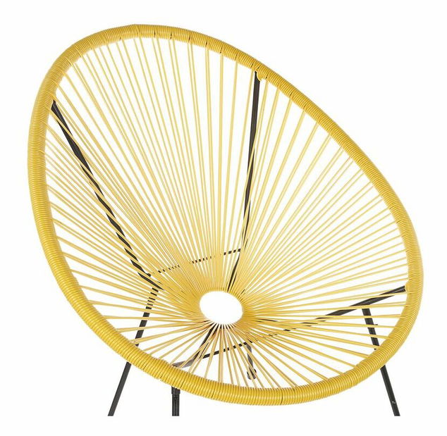 Záhradný set ALVAREZ II (čierna) (pre 2 osoby)