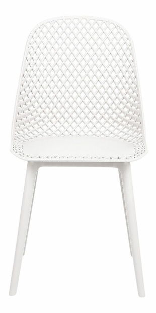 Set 4 ks jedálenských stoličiek Erielle (biela)