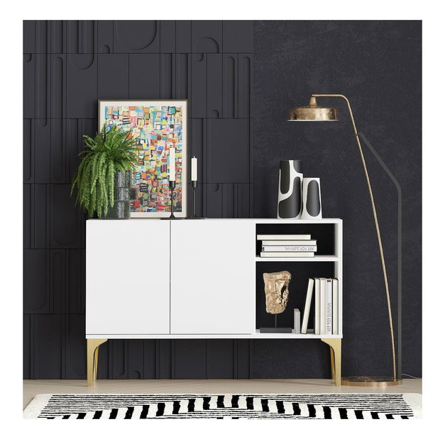 Ormarić Lipamo 4 (bijela + zlatna)