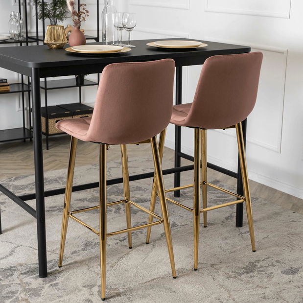 Scaun sufragerie Abisales (roz) 