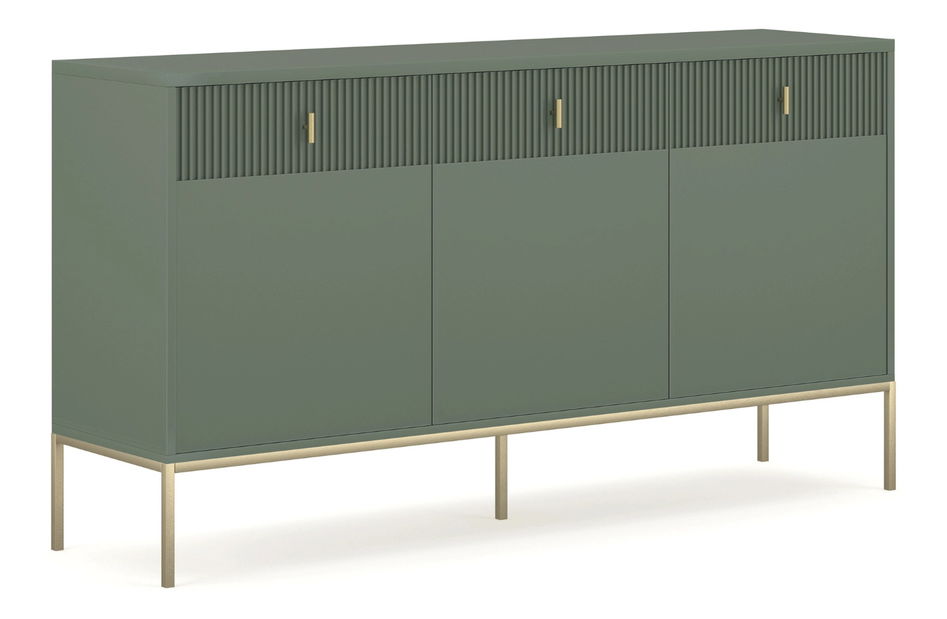 Komoda Militaba (čierna) 