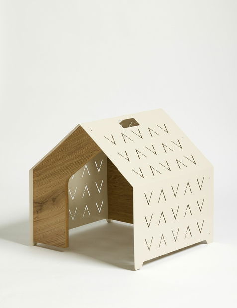 Domček pre domáce zvieratá Vidy 1 (krémová)