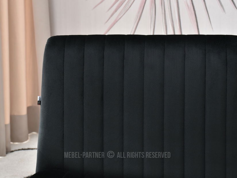 Stolička Loise (čierna)