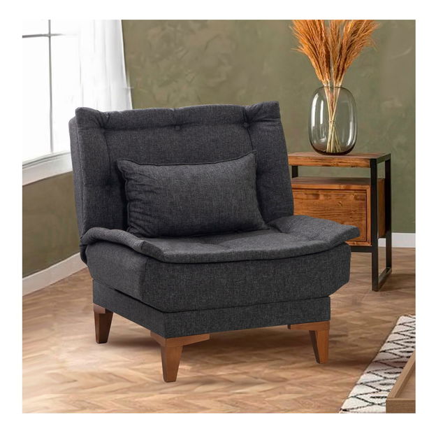 Fotel Santic (antracit)