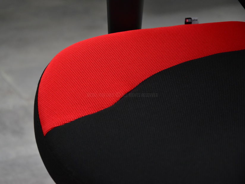 Fotelja Icco (crvena + crna)