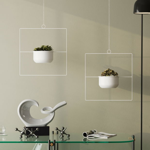 Dekoratív edény Panjabi (fehér)