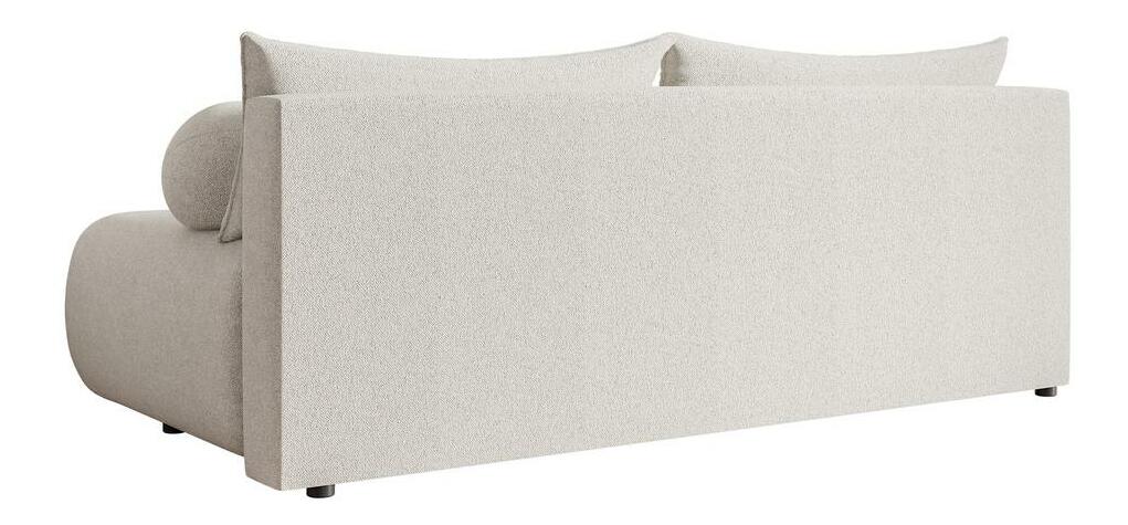 Háromszemélyes kanapé Didier mini (krém + fekete)