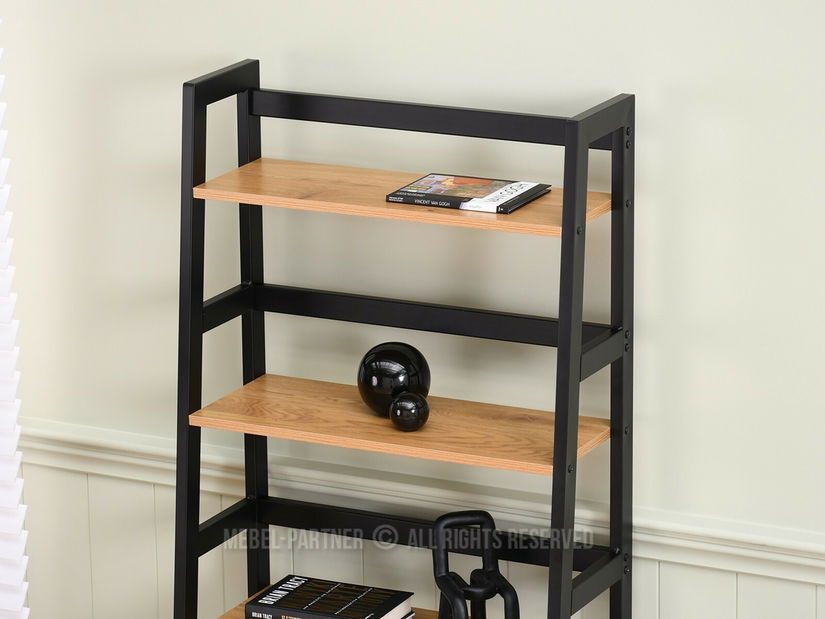 Raft Topaz (stejar + negru)