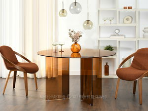 Masă sufragerie Abunda (sticlă)