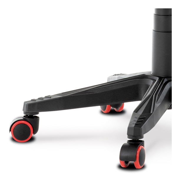 Fotoliu de birou/gaming Ynais-Y340-RED (roșu + Negru + Argintiu)