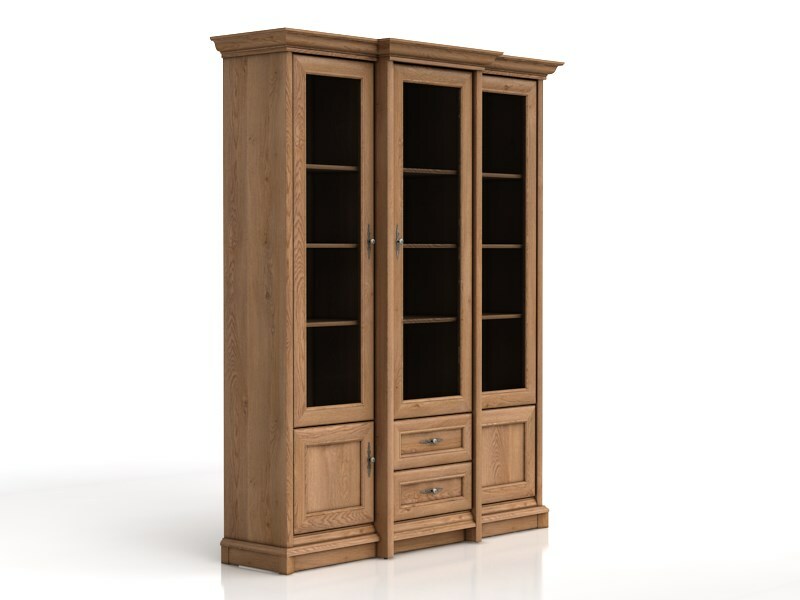 Vitrína BRW KENT EREG 3W2S (Dub Amsterdam)