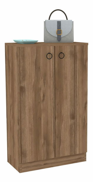 Cipőtároló (cipősszekrény) Delfin (dió)