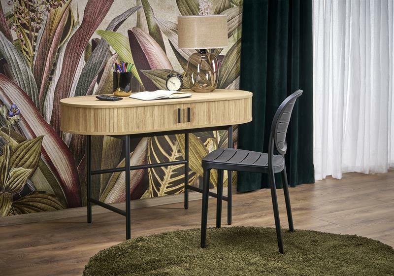 PC stolić Brie (crna + natural)