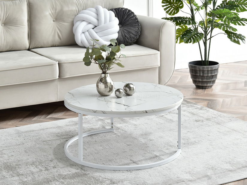 Dohányzóasztal Kolja Stolik Xl (fehér)