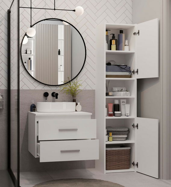 Skrinka pod umývadlo Neltossa 1 60 (biela)