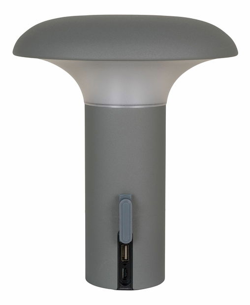 Vonkajšia LED lampa Rodelia (sivá)