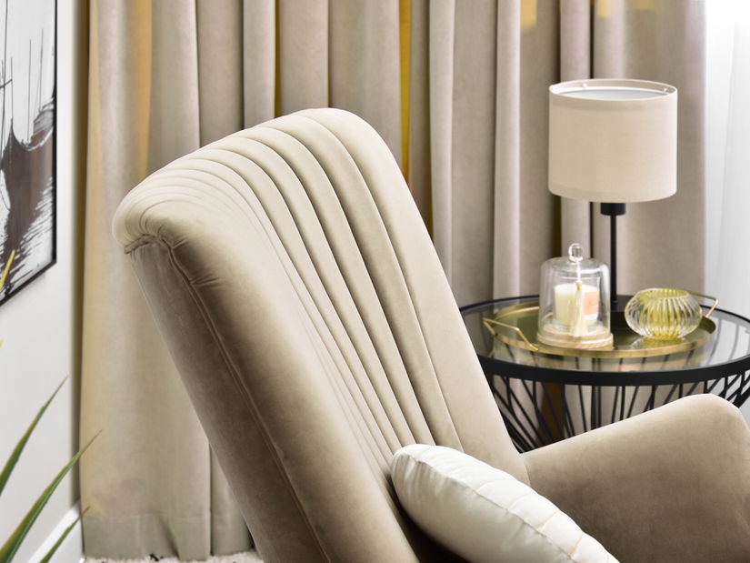 Relaxačné kreslo Lanzaris (čierna)