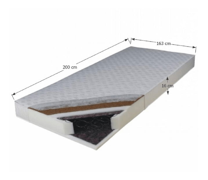 Saltea cu arcuri 163 cm Karum