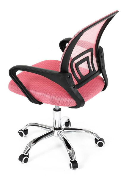 Kancelárska stolička Kirmair (ružová)