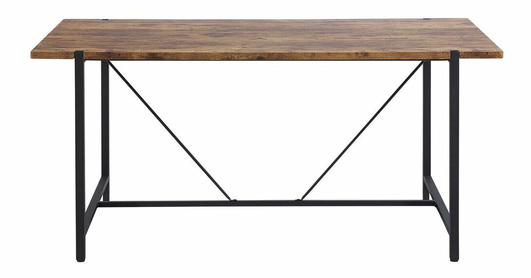 Jedálenský stôl Sarajane (tmavé drevo) (pre 6 osôb)