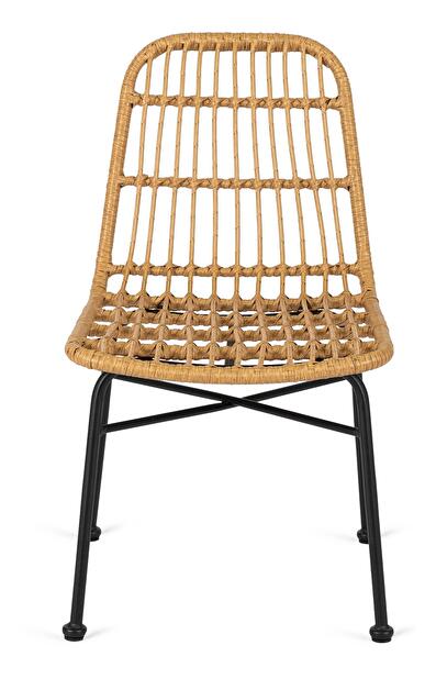 Záhradná stolička Wendats (prírodná) 