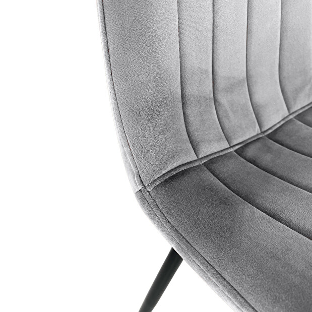 Jedálenská stolička Shaista (sivá) *výpredaj