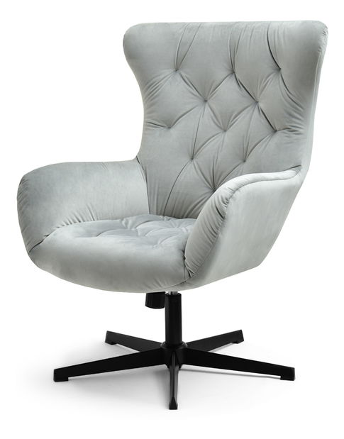 Fotoliu Aaron (gri + negru)