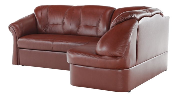 Kožená rohová sedačka Lamerton (P) *bazár