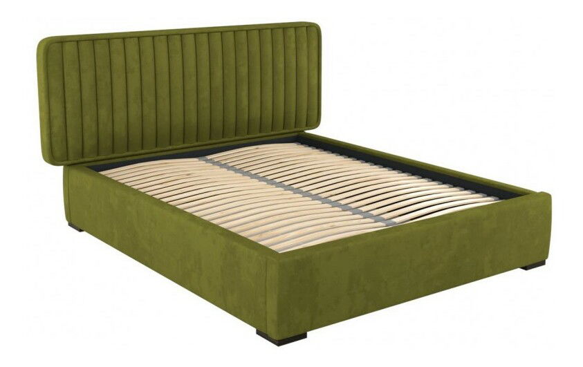 Čalúnená posteľ 140x200 cm Arianna (zelená)
