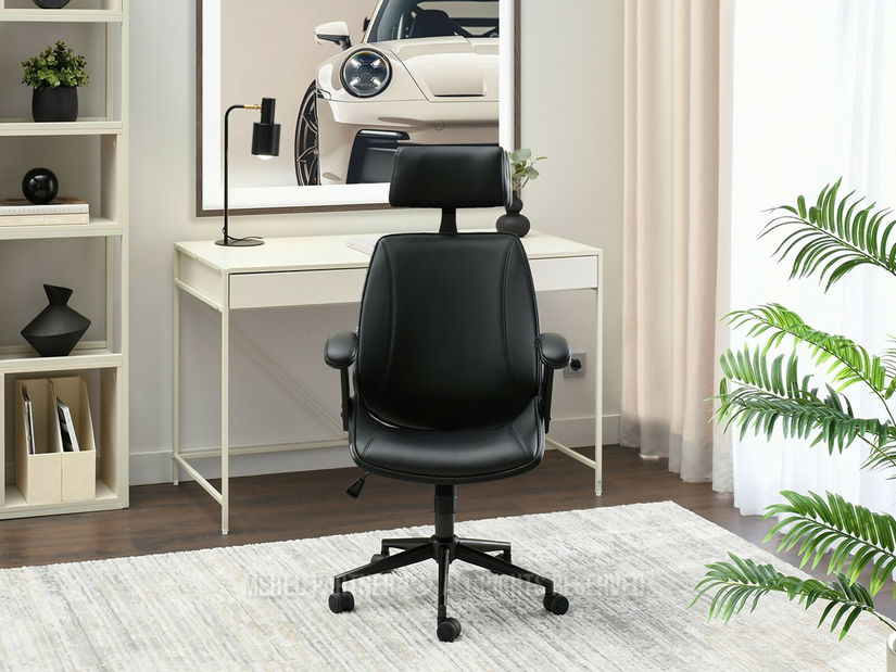 Fotoliu de birou Frankovstain (negru)