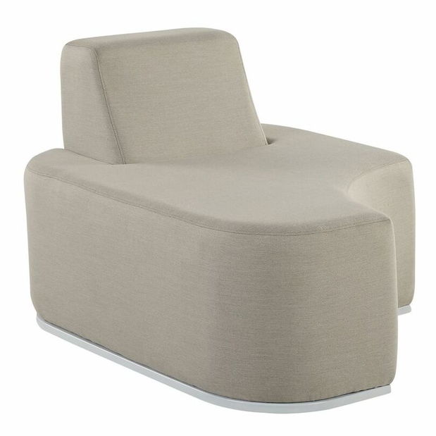 Set mobilier de grădină Fabry (gri deschis)