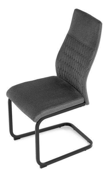 Blagovaonska stolica Desvelar (siva)